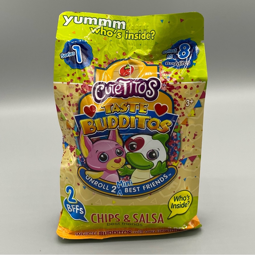 Cutetitos Taste Budditos Plush Mystery Pack Chips Salsa Series1 2 Mini BFF New